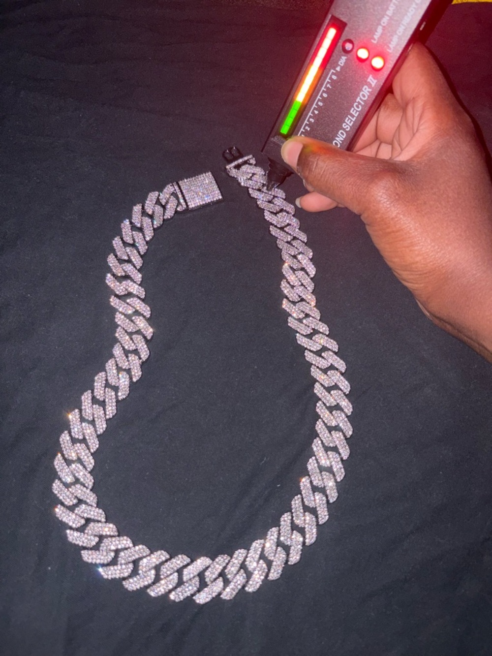 22in Mossinite Cuban